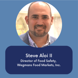 Steve Aloi 2, Wegmans Food Markets