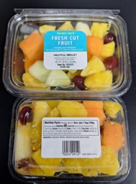 Recalled Fruit Cups and Trays containing Cantaloupe (AL, GA Kroger