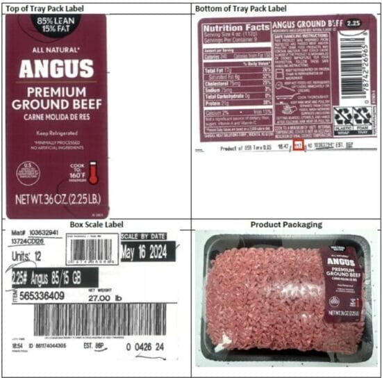 Recalled: Raw Ground Beef Products (US/Nationwide - Walmart Retail ...